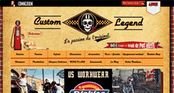 Desktop Screenshot of customlegend.com